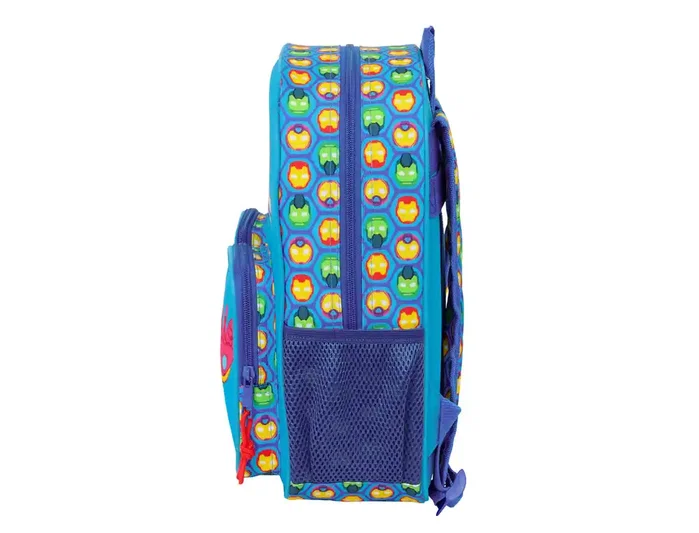 Safta Mochila Infantil con Bolsillos Adaptable al Carrito Iron Man, 340 x 260 x 110 mm