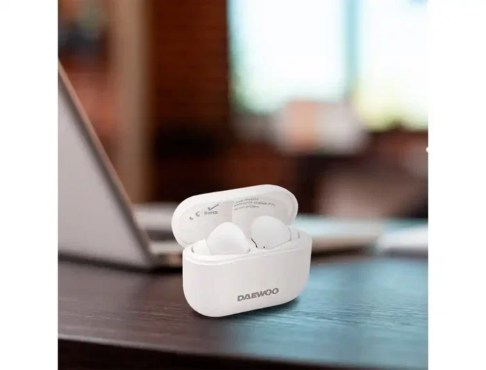 Daewoo DW2002 Auriculares TWS Bluetooth 5.3 Blanco