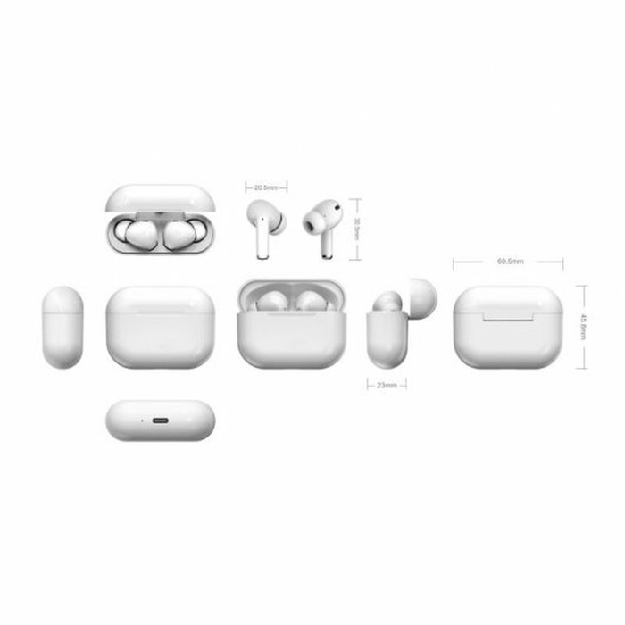 Daewoo DW2002 Auriculares TWS Bluetooth 5.3 Blanco