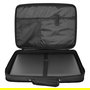 Ultron 371960 Maletín para Portátil 17" (43.2cm), Negro, Resistente a Golpes y Rayones, Funda para Notebook con Correa