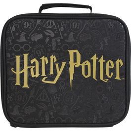 WARNER BROS. DISCOVERY Bolsa Portamerienda Logo Harry Potter Térmica 20x23x8cm
