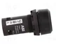 ABB Interruptor de presión CP1 22mm Negro NA