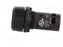 ABB Interruptor de presión CP1 22mm Negro NA