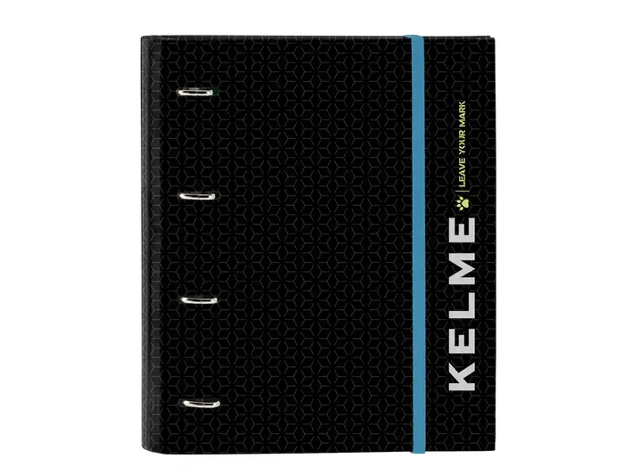 Safta Carpeta de Anillas Kelme Iron con Recambio y 5 Separadores DIN A4 Safta Carpeta de Anillas Kelme Iron con Recambio y 5 Separadores DIN A4