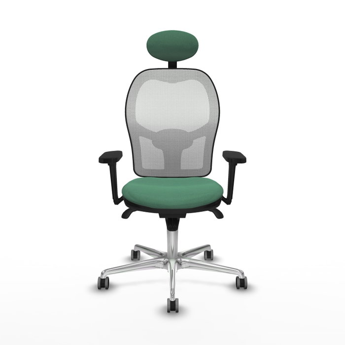 PIQUERAS Y CRESPO Silla de oficina Jorquera Verde esmeralda y Blanco PIQUERAS Y CRESPO Silla de oficina Jorquera Verde esmeralda y Blanco