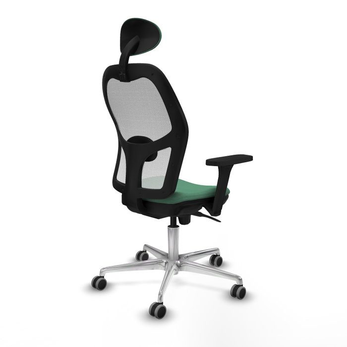 PIQUERAS Y CRESPO Silla de oficina Jorquera Verde esmeralda y Blanco PIQUERAS Y CRESPO Silla de oficina Jorquera Verde esmeralda y Blanco