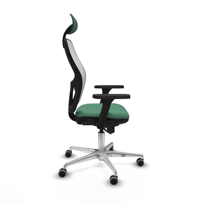 PIQUERAS Y CRESPO Silla de oficina Jorquera Verde esmeralda y Blanco PIQUERAS Y CRESPO Silla de oficina Jorquera Verde esmeralda y Blanco