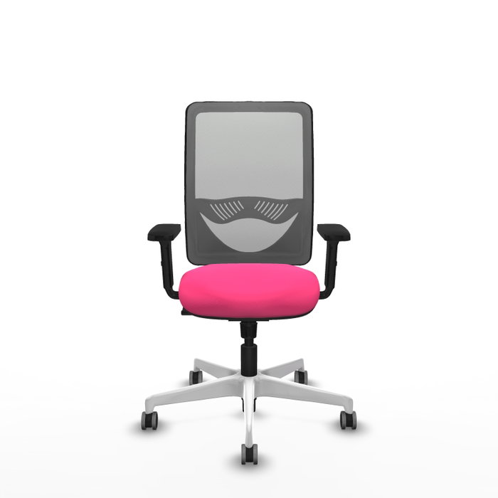PIQUERAS Y CRESPO Silla de oficina Zulema Rosa y Gris PIQUERAS Y CRESPO Silla de oficina Zulema Rosa y Gris