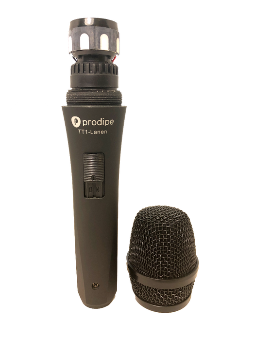 Micrófono Dinámico Profesional para Vocalistas Prodipe Tt1 con Interruptor