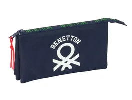 Safta Portatodo Escolar Triple Benetton Together