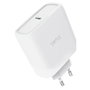 Trust Maxo Cargador GaN USB-C 65 W Blanco con Cable de 2 m