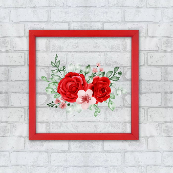 Wallity Cuadro Decorativo Enmarcado CAM213 Cristal Madera Impresión UV Digital 32x32 cm Wallity Cuadro Decorativo Enmarcado CAM213 Cristal Madera Impresión UV Digital 32x32 cm