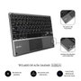 Subblim Keytab Pro Funda con Teclado Bluetooth y Touchpad, 9,6-10,8 pulgadas, Negra