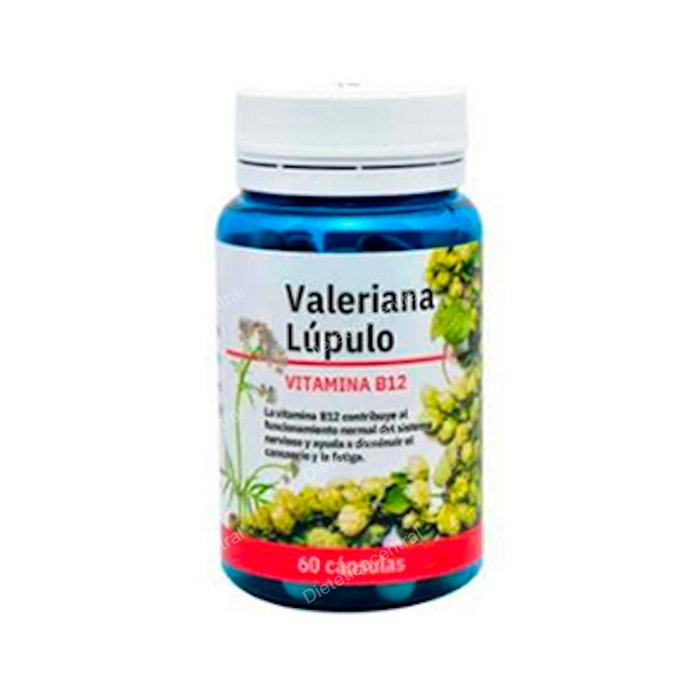 Espadiet Valeriana + Lúpulo + B12 60 cápsulas