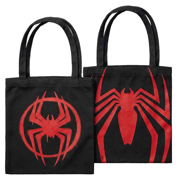 Cerdá Bolsa Shopping Spiderman Diseño 1-Diseño 2 Negro