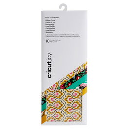 Cricut Joy Deluxe Paper Multicolor, 10 hojas