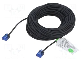 LOGILINK Patch cord Cat 6a U/UTP Slim de 15m Negro