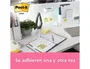 Post-it Bloc de notas adhesivas amarillas 76x102 mm con 100 hojas