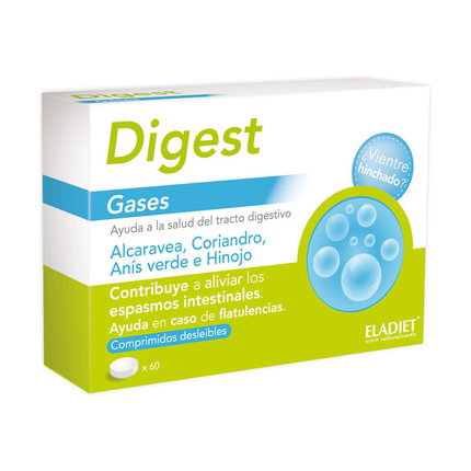 ELADIET Digest Gases 60 comprimidos