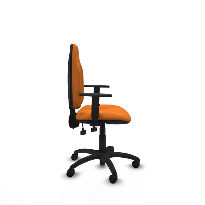 PIQUERAS Y CRESPO Silla de oficina Algarra Naranja
