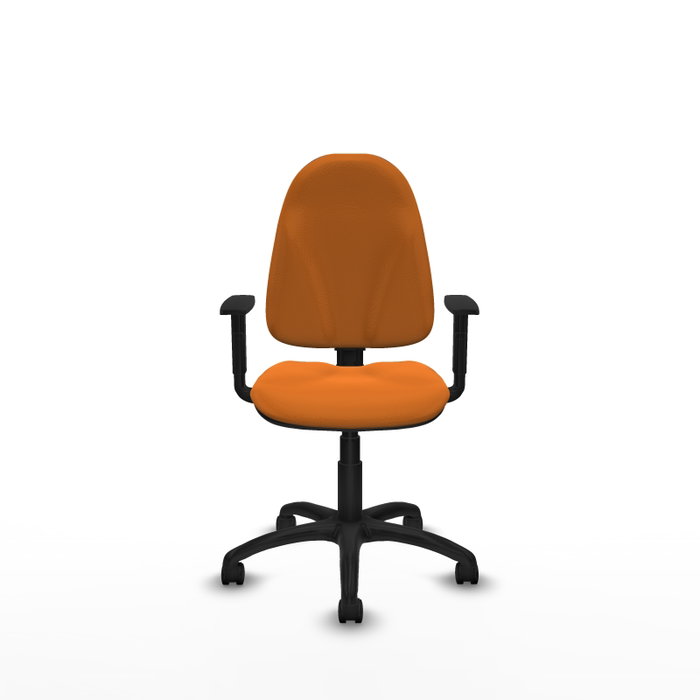 PIQUERAS Y CRESPO Silla de oficina Algarra Naranja