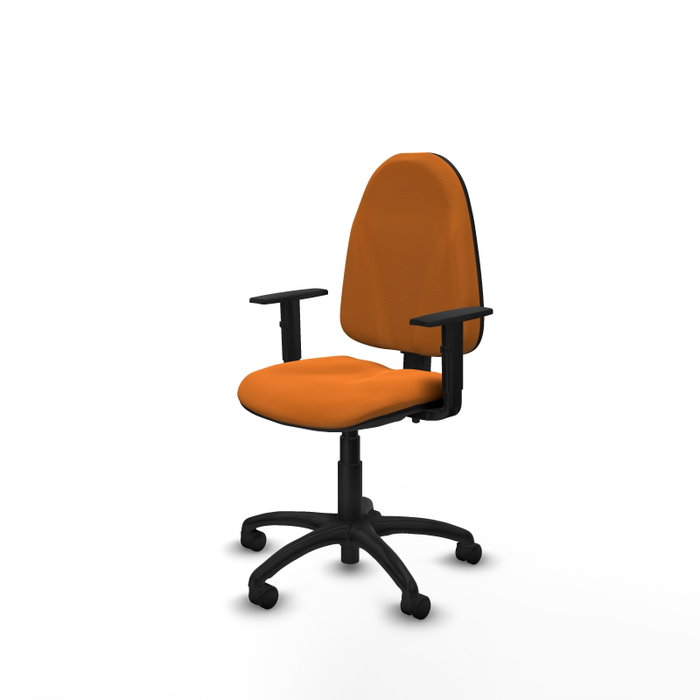 PIQUERAS Y CRESPO Silla de oficina Algarra Naranja