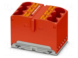 PHOENIX CONTACT PTFIX 6X10/S RD Conector de carril rojo