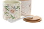 DKD Home Decor Azucarero Dolomita y Bambú Surtido IVY&DAISY 2022, 2 unidades, Verde y Beige
