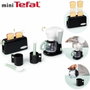Smoby Desayuno Tefal con tostadora, cafetera, tazas y cucharas