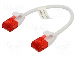 GOOBAY Patch cord Cat 6 U/UTP 0,15m Blanco