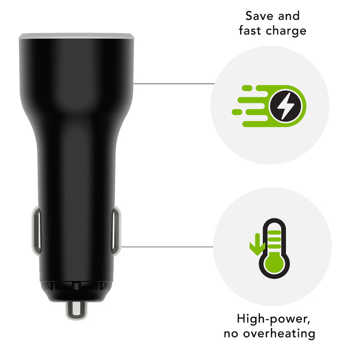 dbramante1928 Cargador de coche re-charge 65 W USB-C Negro dbramante1928 Cargador de coche re-charge 65 W USB-C Negro