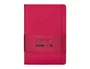 Antartik Cuaderno A5 con gomilla, tapa dura, hojas de puntos, 100 hojas, color burdeos, 80 gr FSC