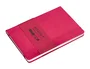 Antartik Cuaderno A5 con gomilla, tapa dura, hojas de puntos, 100 hojas, color burdeos, 80 gr FSC