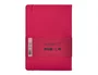 Antartik Cuaderno A5 con gomilla, tapa dura, hojas de puntos, 100 hojas, color burdeos, 80 gr FSC
