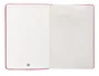 Antartik Cuaderno A5 con gomilla, tapa dura, hojas de puntos, 100 hojas, color burdeos, 80 gr FSC