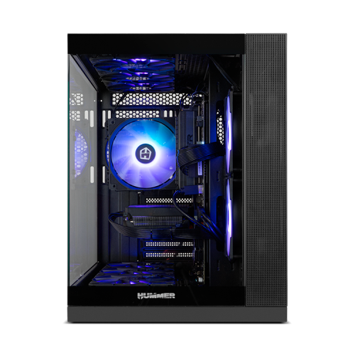 NOX HUMMER ASTRA NEO Semitorre Negra Frameless USB 3.0 Type-C