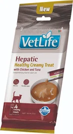 Farmina Cat Creamy Vet Life Hepatic Pollo y Atún 15x60g