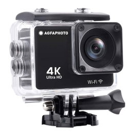 AgfaPhoto Realimove AC9000 Cámara Digital Deportiva 4K 16MP Negra