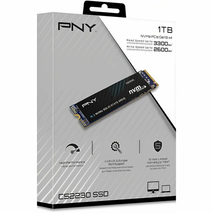 PNY CS2230 500 GB M.2 NVMe SSD PNY CS2230 500 GB M.2 NVMe SSD