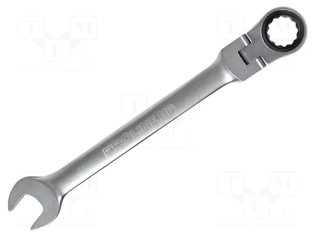 PROLINE Llave combinada plana-estriada con trinquete y junta de 18 mm PROLINE Llave combinada plana-estriada con trinquete y junta de 18 mm
