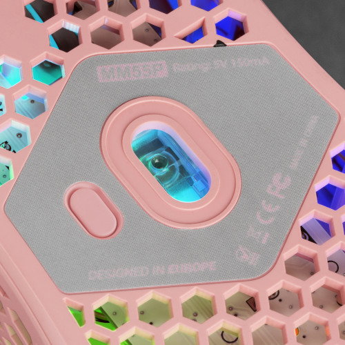 Mars Gaming MM55P Rosa Ratón Gaming RGB Chroma Ultra-ligero 55g 12800 DPI Mars Gaming MM55P Rosa Ratón Gaming RGB Chroma Ultra-ligero 55g 12800 DPI