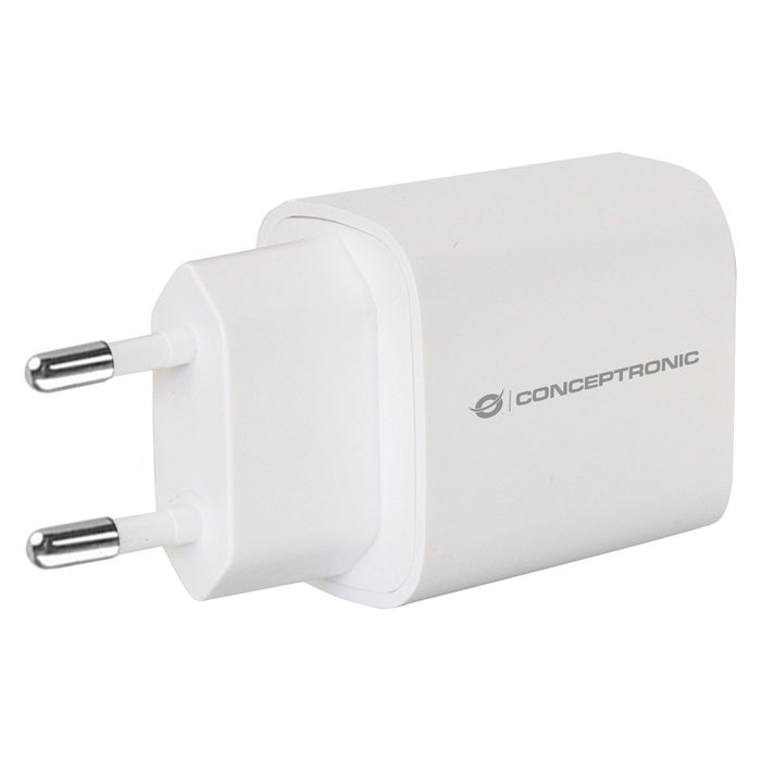 Conceptronic ALTHEA14W Cargador USB-C PD 3.0 20W Blanco