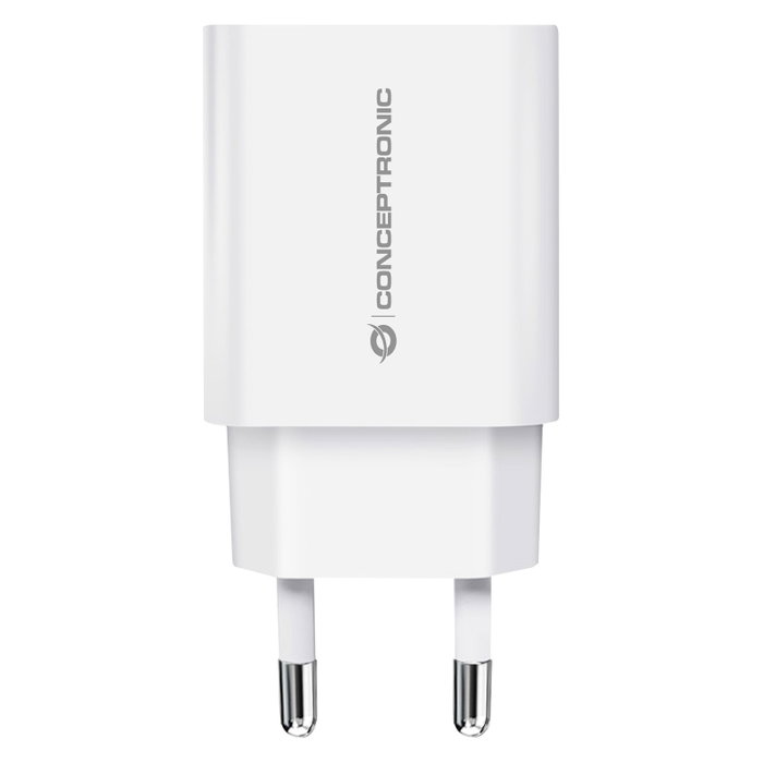 Conceptronic ALTHEA14W Cargador USB-C PD 3.0 20W Blanco