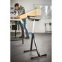 Wolfcraft Caballete multifuncional con soporte y rodillo