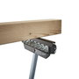 Wolfcraft Caballete multifuncional con soporte y rodillo