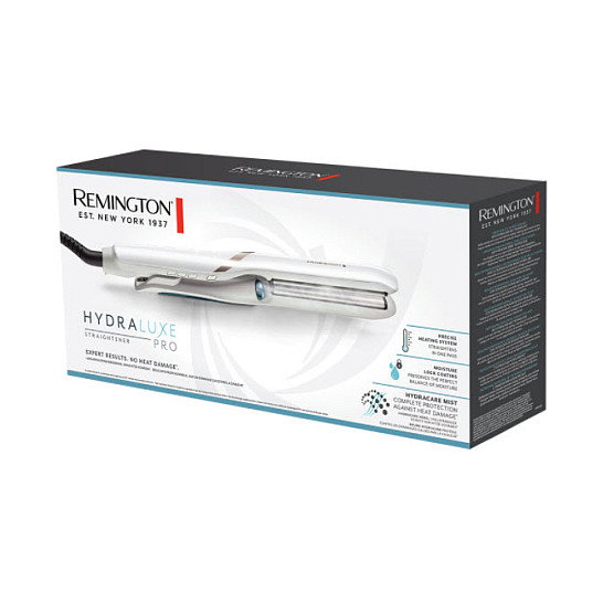 Remington Hydraluxe Pro S9001 Plancha de pelo blanca