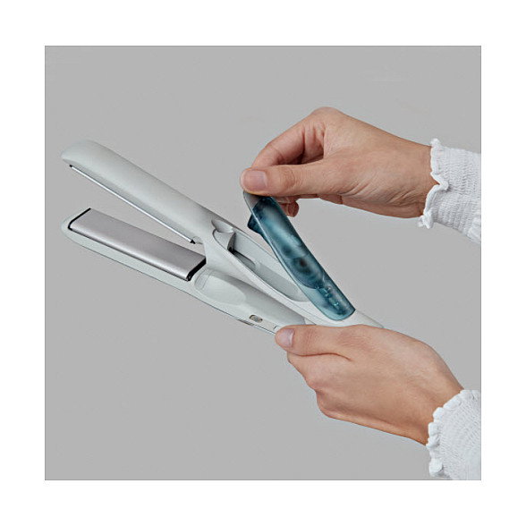 Remington Hydraluxe Pro S9001 Plancha de pelo blanca
