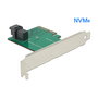 DeLOCK 89458 Tarjeta de Expansión PCIe 3.0 x4 con Conector interno SFF-8643 Mini-SAS para Unidades NVMe, Transferencia 12 Gbit/s, Compatible Windows y Linux