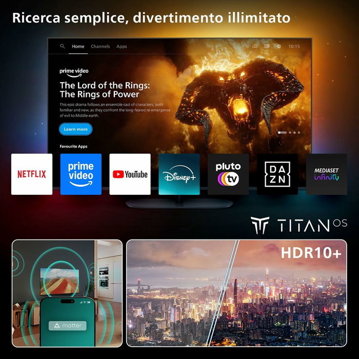 Philips 50PUS7810/12 Televisor QLED 50 pulg. 4K Ultra HD Smart TV