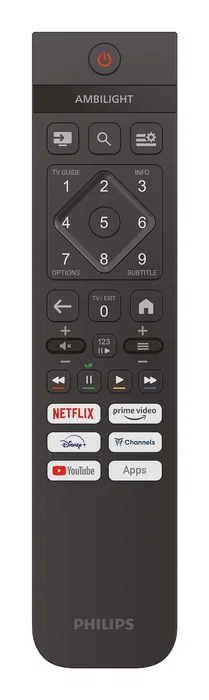 Philips 50PUS7810/12 Televisor 50" QLED 4K Ultra HD Smart TV WiFi Negro - Titan OS, HDR10+, Dolby Atmos, Modo Juego ALLM/VRR, Apple AirPlay 2